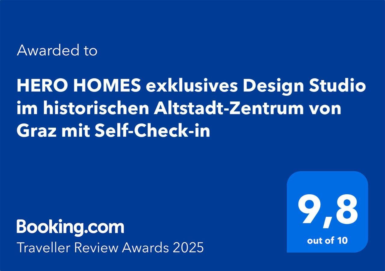 Boho Design Studio - Historic City Center With Free Parking & Aircon By Hero Homes Graz Kültér fotó